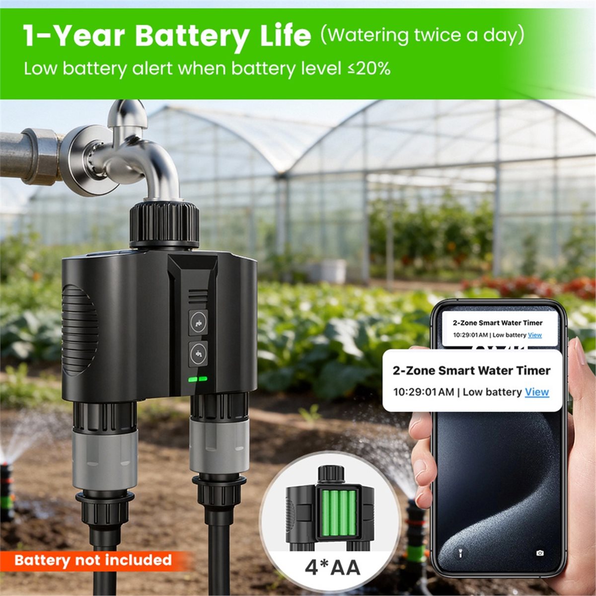 Smart Garden Is - Y17A 1 Set WiFi Water Timer