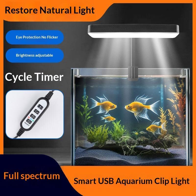 Plant Grow Light Full Spectrum - Full Spectrum LED Aquarium Light 360