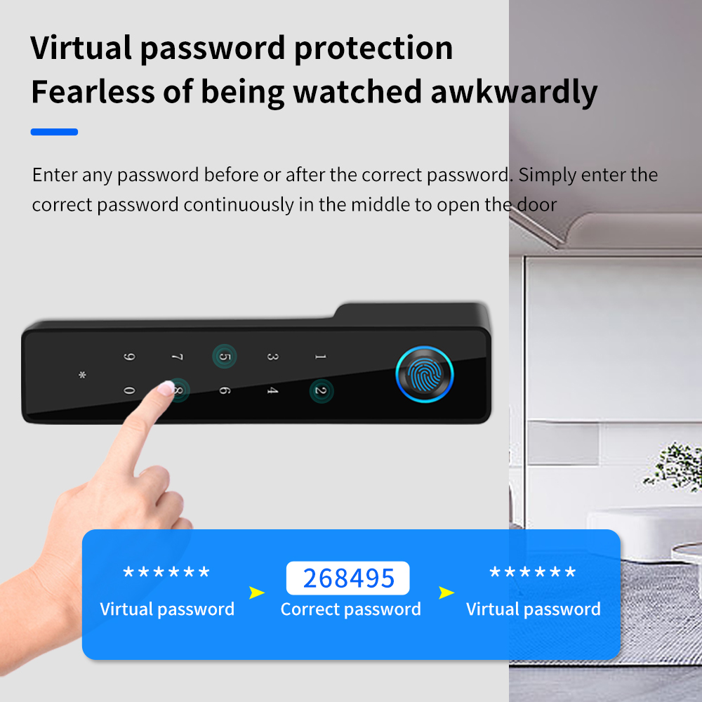 Minimalist Electronic Fingerpr - Smart Garden Door Lock ulasan dan harga