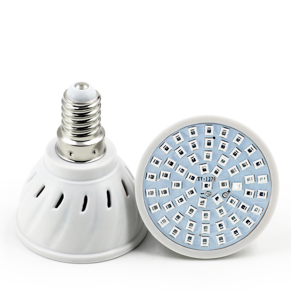 60LEDs 80LEDs Growing Lamp Bul - Plant Grow Light Full Spectrum ulasan dan harga