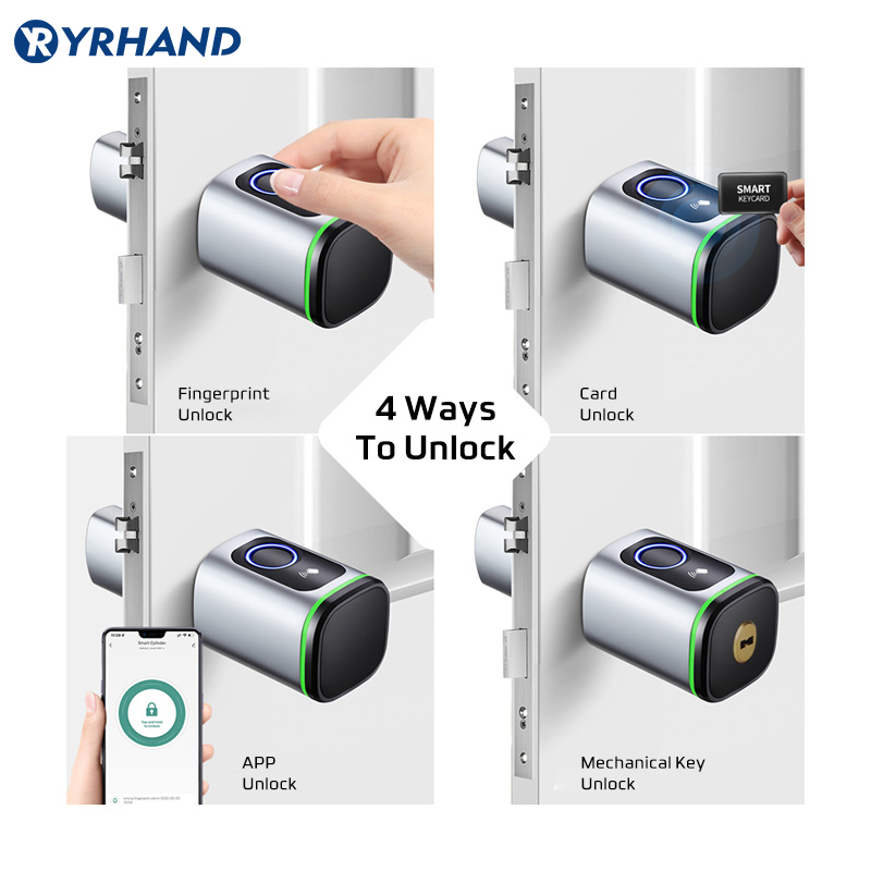 Euro Tuya Smart Fingerprint El - Smart Garden Lock ulasan dan harga