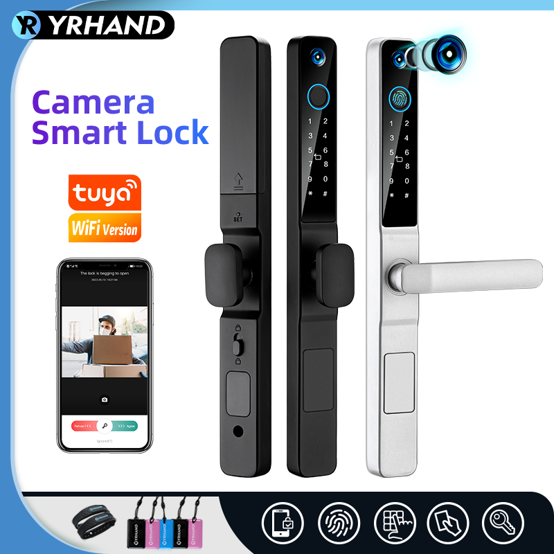 YRHAND IP66 Keyless Cat's Eye  - Smart Garden Door Lock ulasan dan harga