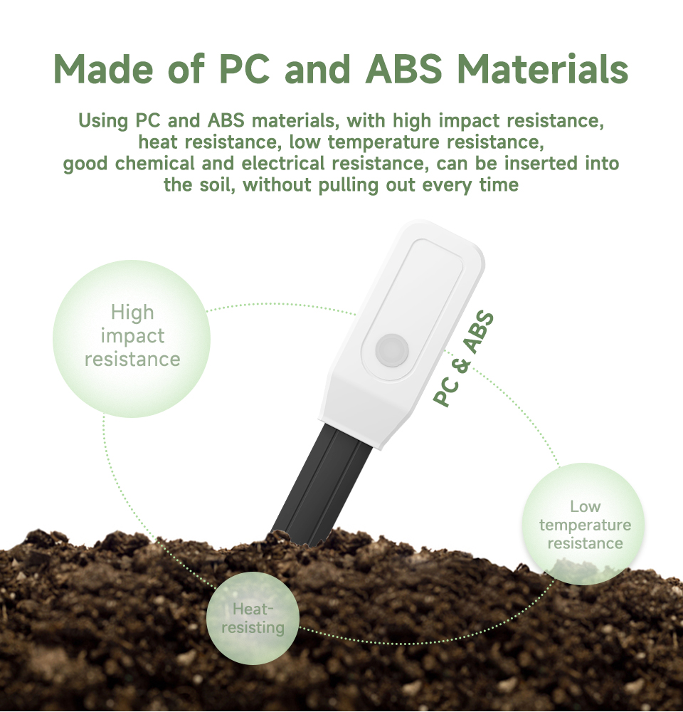 Smart Soil Tester Sensor, Zigb - Smart Garden Sensors ulasan dan harga