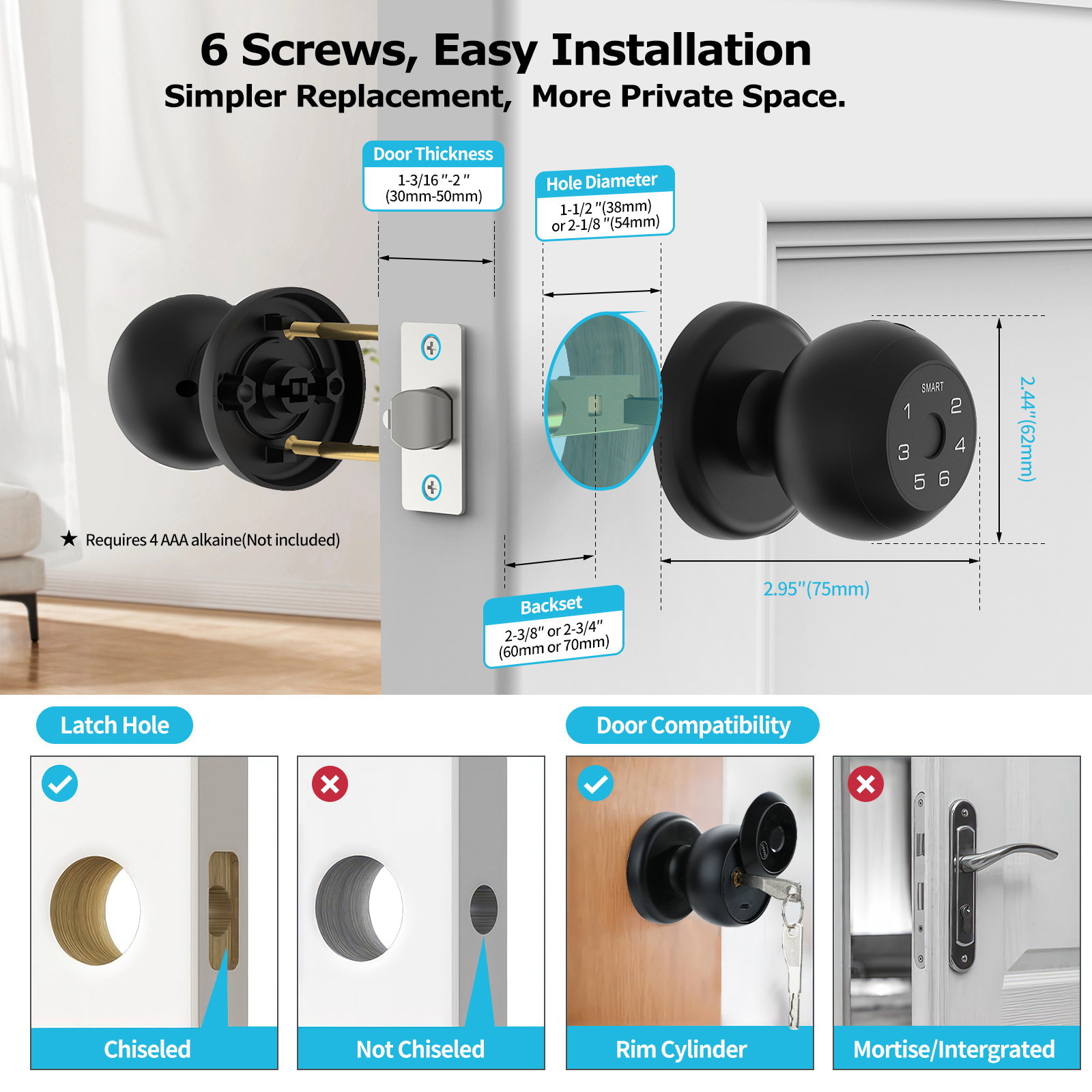 Viladepot Smart Lock Fingerpri - Smart Garden Door Lock ulasan dan harga