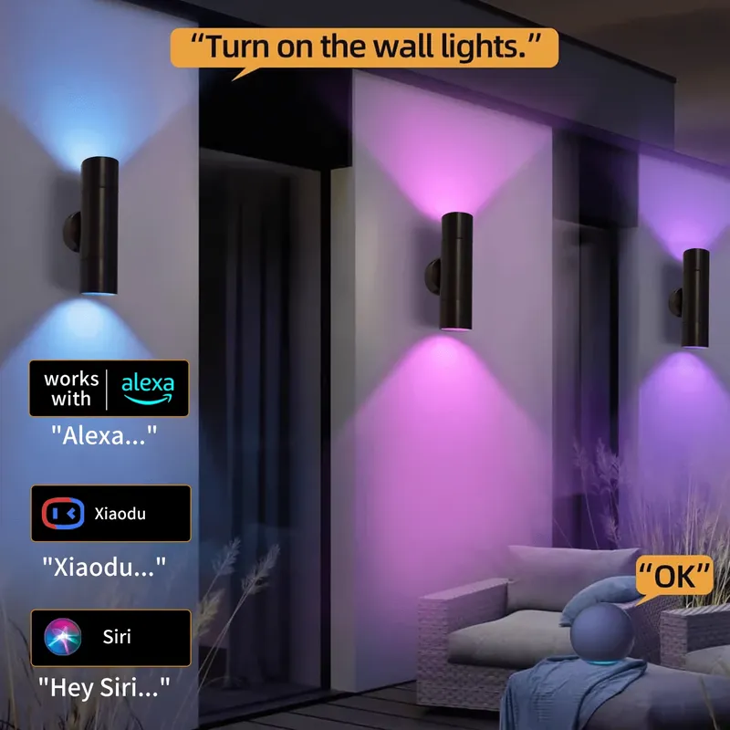 Durable Brass Outdoor LED Wall - Smart Garden Is ulasan dan harga