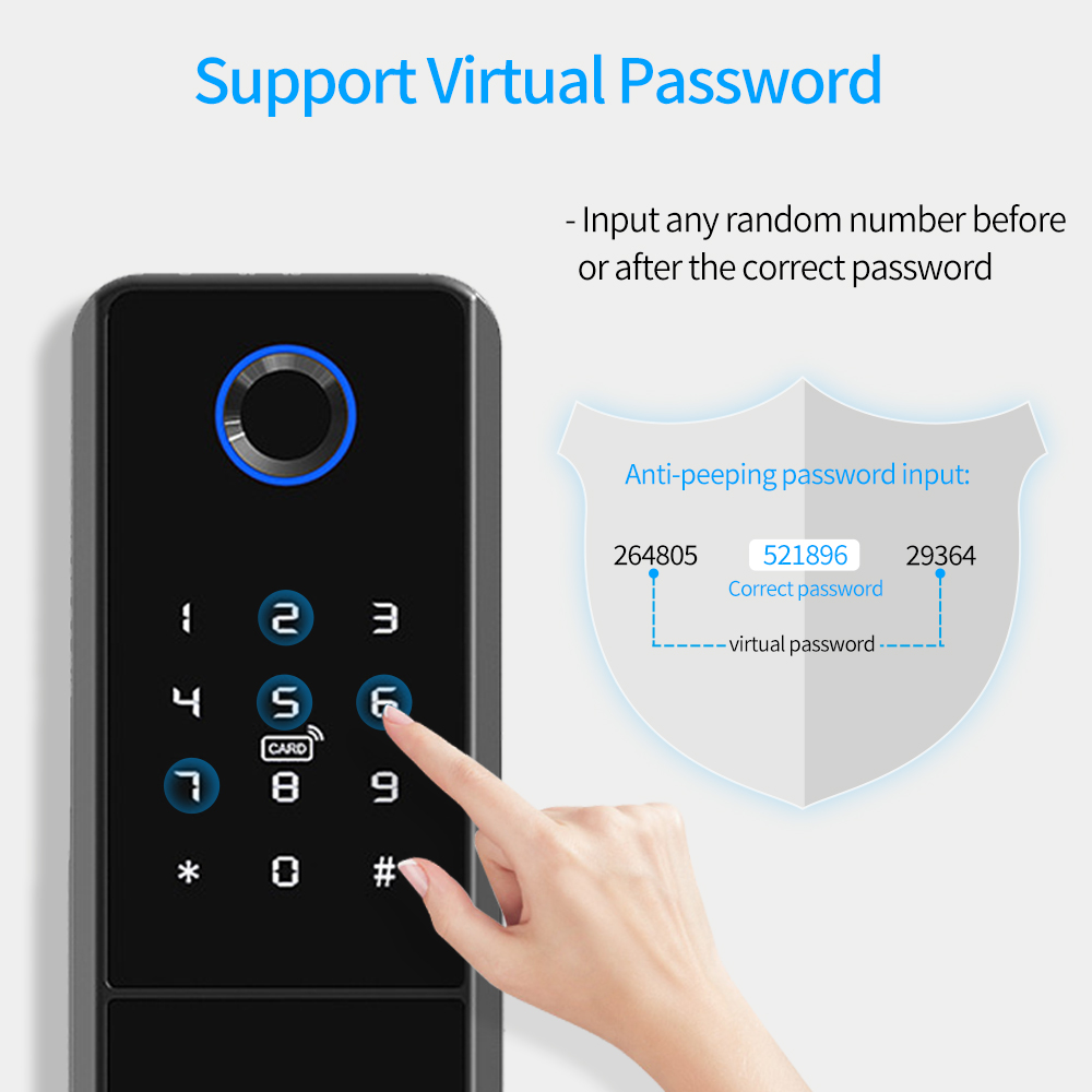 IP65 Waterproof TTLock Fingerp - Smart Garden Lock ulasan dan harga