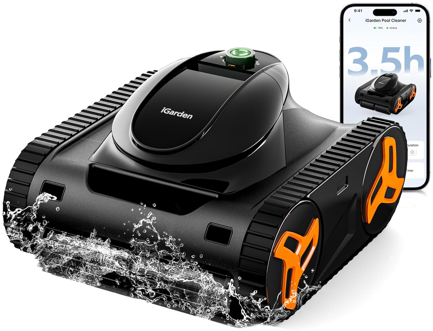 Robotic Pool Cleaner KN Series - Smart Garden Is ulasan dan harga