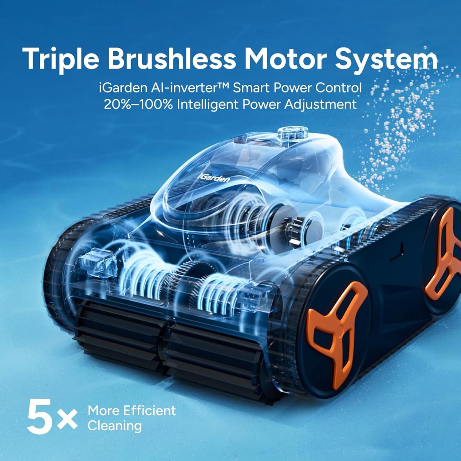 Robotic Pool Cleaner KN Series - Smart Garden Is ulasan dan harga