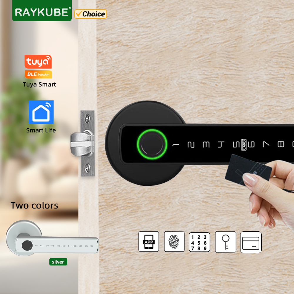 RAYKUBE M5 Tuya BLE Smart Fing - Smart Garden Door Lock ulasan dan harga