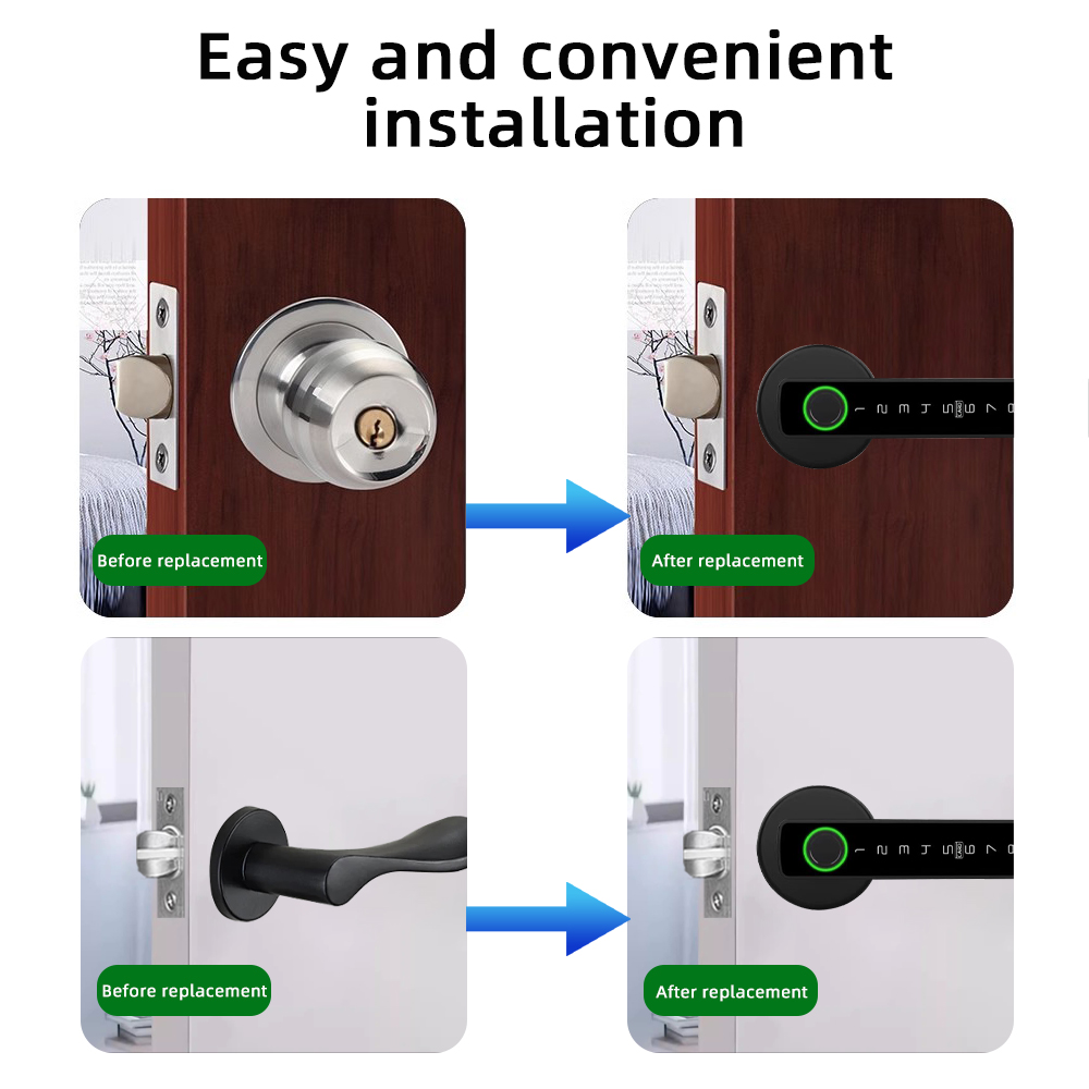 RAYKUBE M5 Tuya BLE Smart Fing - Smart Garden Door Lock ulasan dan harga