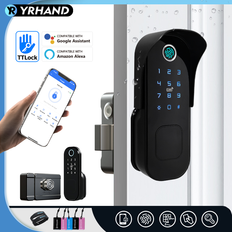 Tuya Fingerprint Door Lock Wat - Smart Garden Door Lock ulasan dan harga