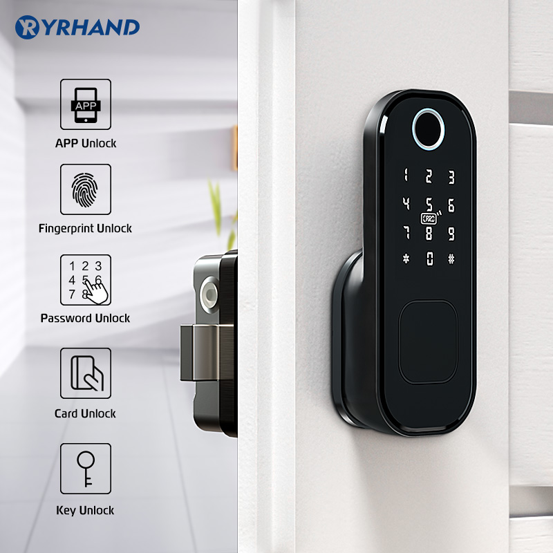 Tuya Fingerprint Door Lock Wat - Smart Garden Door Lock ulasan dan harga