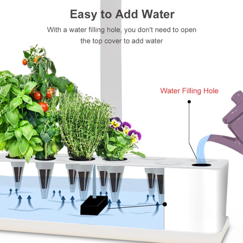 9 Pods Smart Hydroponics Growi - Smart Garden Is ulasan dan harga