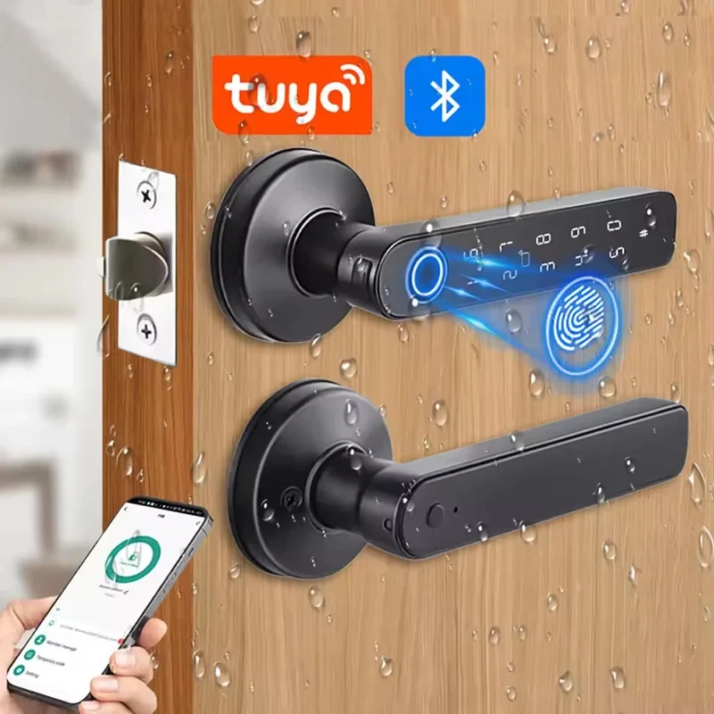 Tuya App Bluetooth Smart Finge - Smart Garden Door Lock ulasan dan harga
