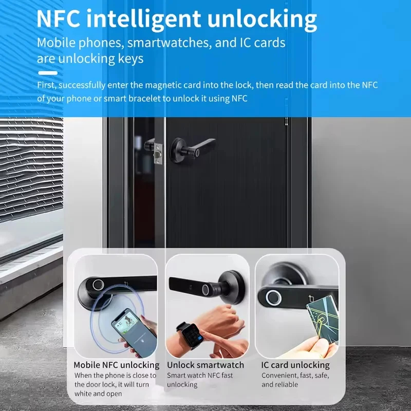 Tuya App Bluetooth Smart Finge - Smart Garden Door Lock ulasan dan harga