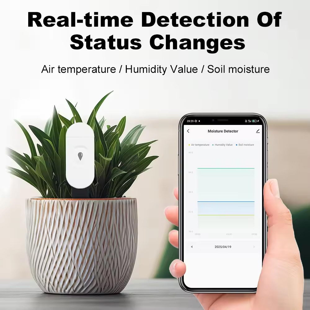 Tuya Zigbee Temperature Humidi - Smart Garden Sensors ulasan dan harga