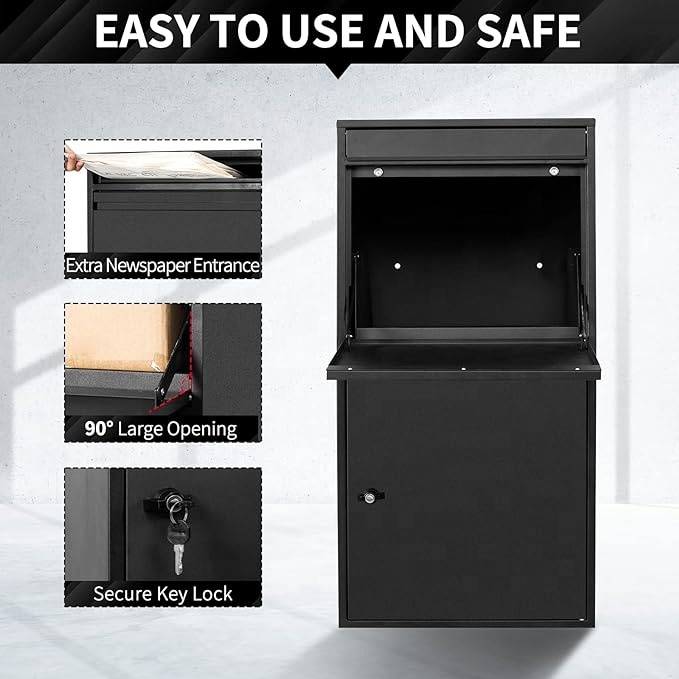 Steel Large Smart Parcel Deliv - Smart Garden Lock ulasan dan harga