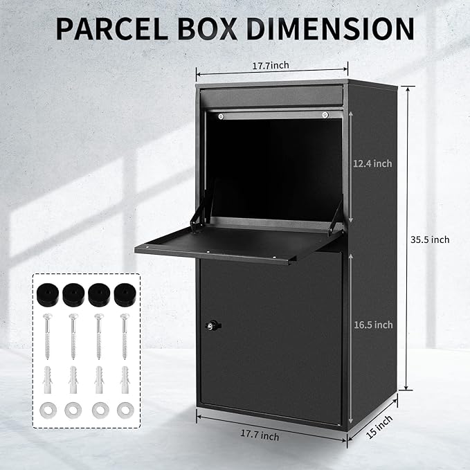 Steel Large Smart Parcel Deliv - Smart Garden Lock ulasan dan harga