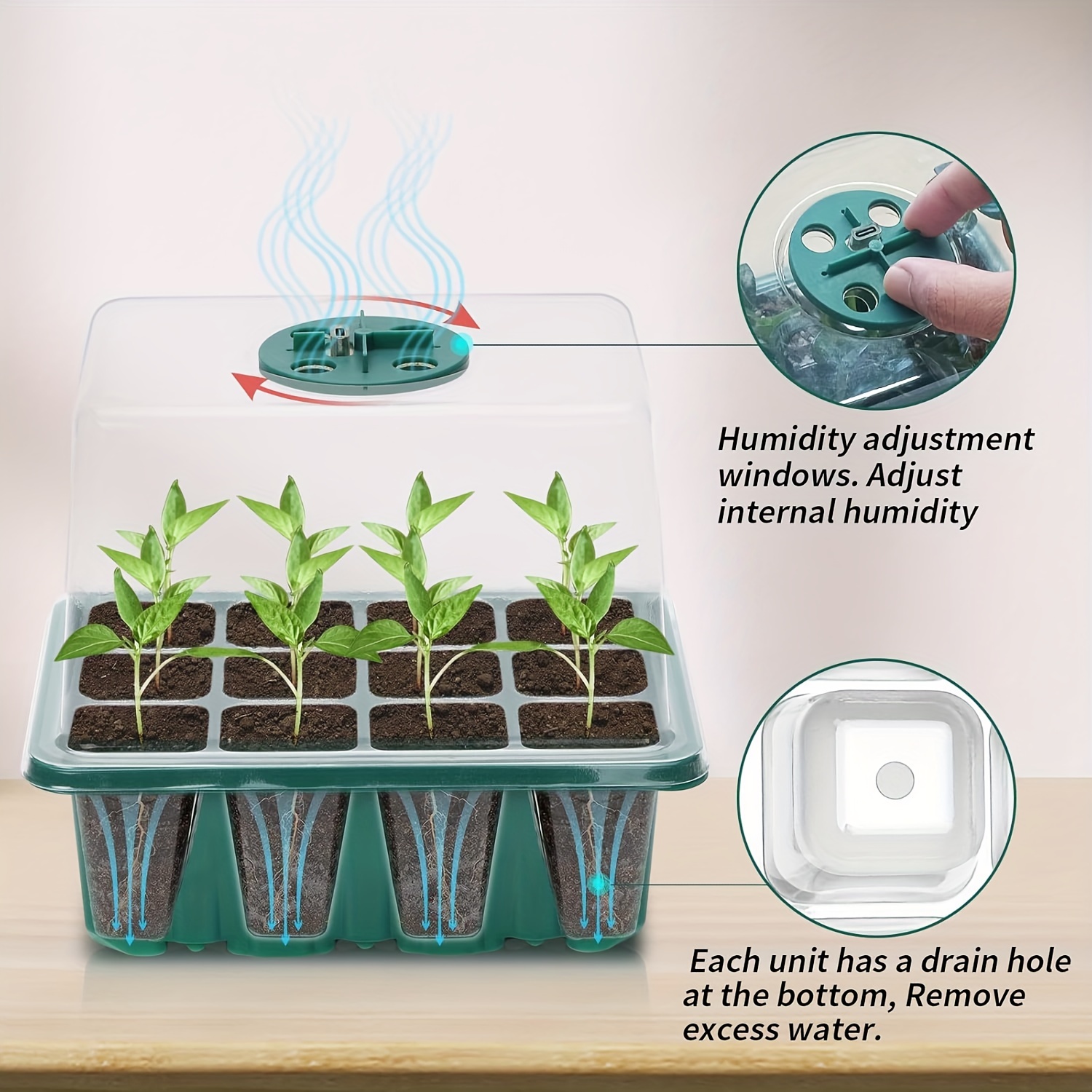 Seedling Starter Kit - 1/2/3 s - Plant Grow Light Full Spectrum ulasan dan harga