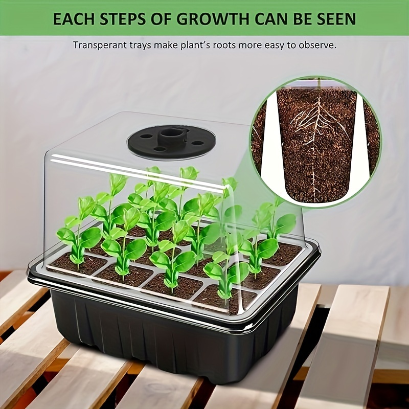 Seedling Starter Kit - 1/2/3 s - Plant Grow Light Full Spectrum ulasan dan harga