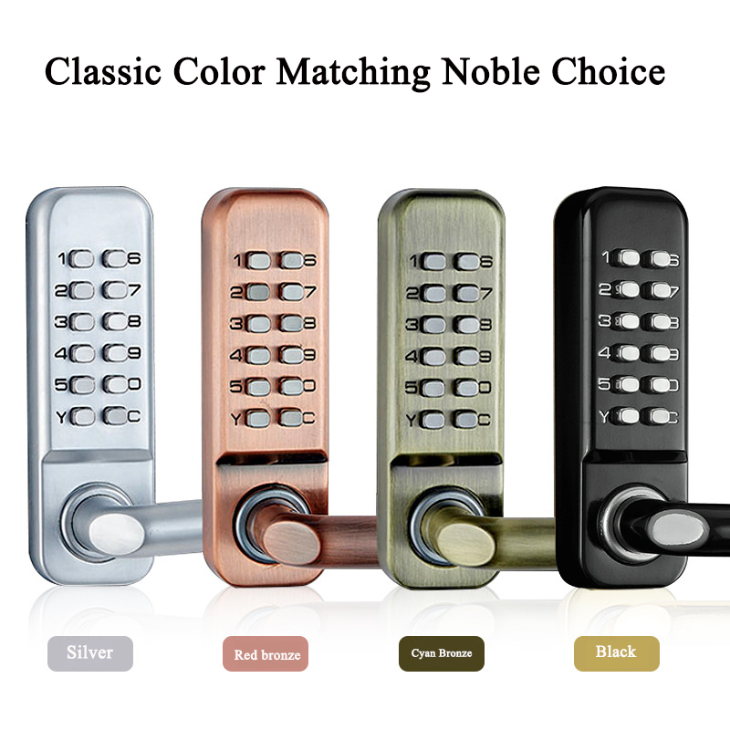 Double-sided Long Handle Keyle - Smart Garden Door Lock ulasan dan harga