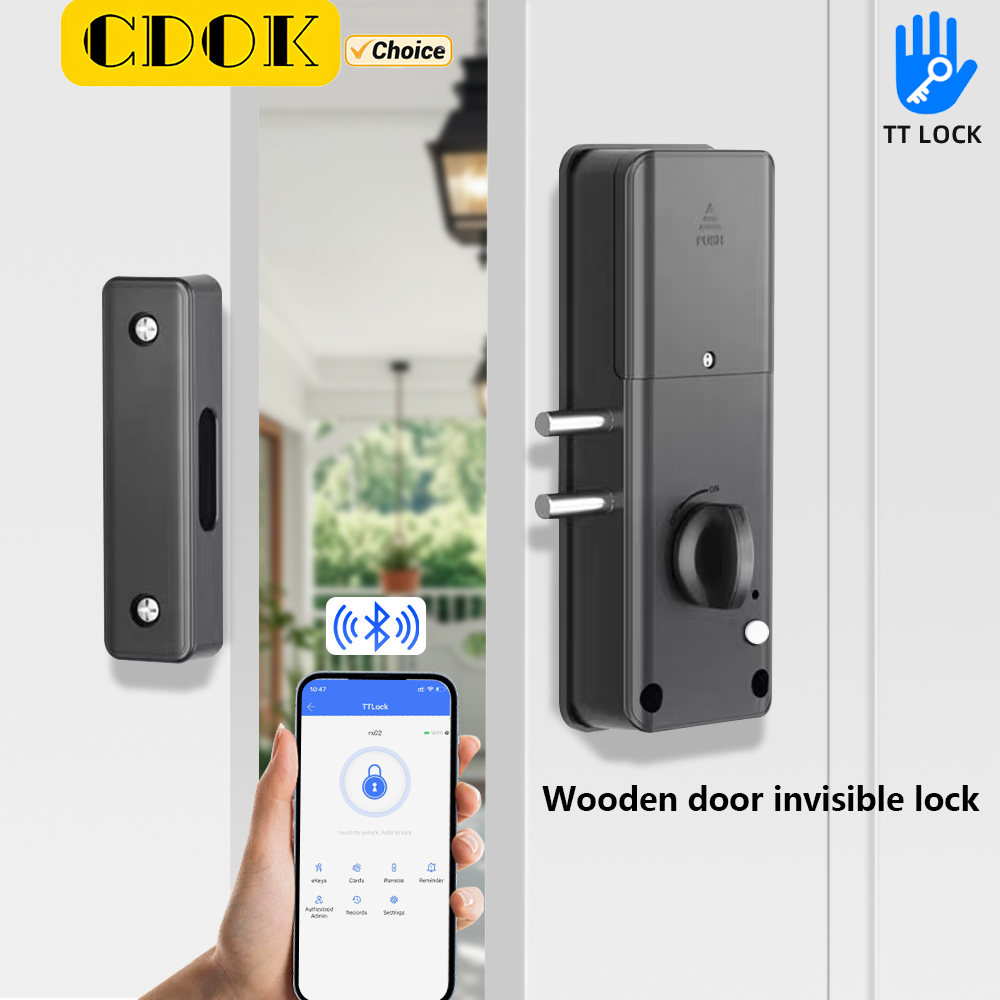 CDOK RX02 TTlock Bluetooth, In - Smart Garden Door Lock ulasan dan harga