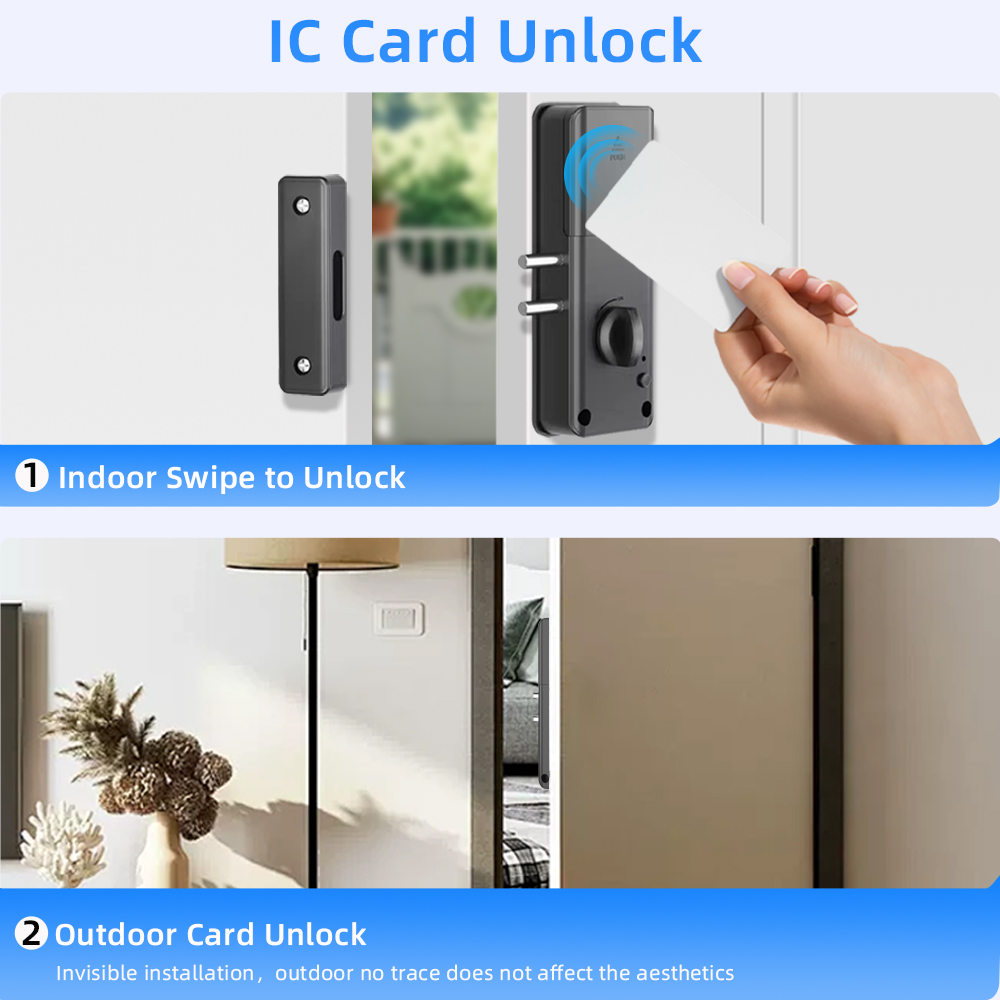 CDOK RX02 TTlock Bluetooth, In - Smart Garden Door Lock ulasan dan harga