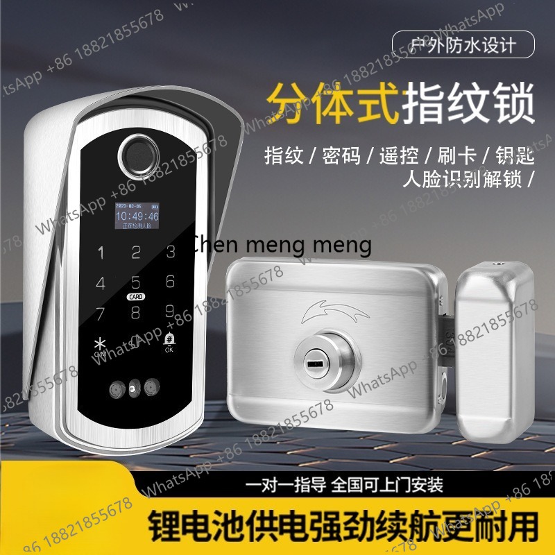 Split fingerprint lock Househo - Smart Garden Lock ulasan dan harga