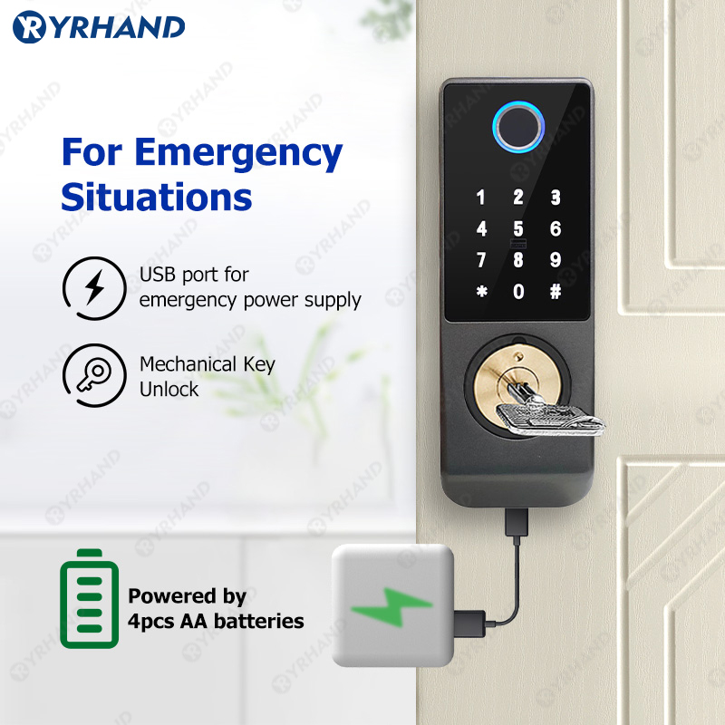 Tuya Smart lock Waterproof Wif - Smart Garden Door Lock ulasan dan harga