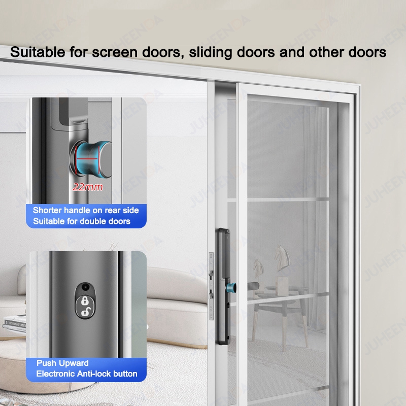 TTLock App Smart Aluminum Door - Smart Garden Door Lock ulasan dan harga